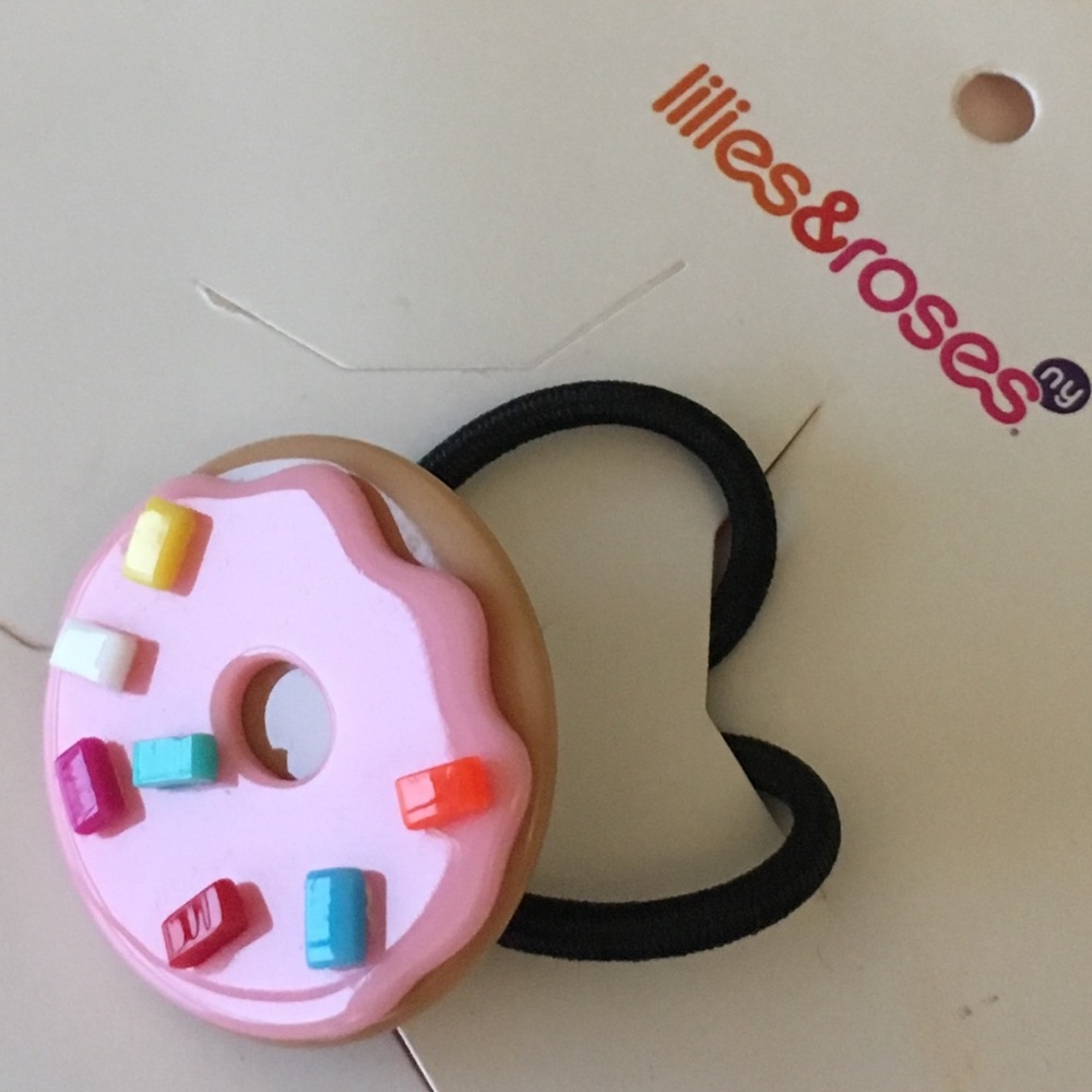 lilies&roses - Donut Ponytail Hair Tie - Soft Pink